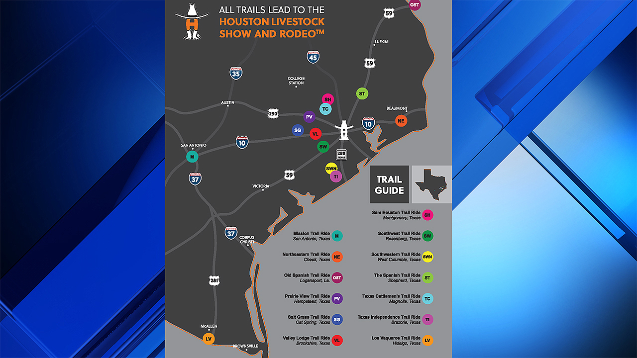 Houston Rodeo Trail Rides hit the road